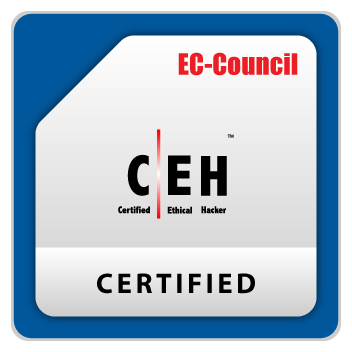 CEH eCourseware + CEH Exam Voucher RPS + (Free 1 Re-Exam & CEH CertPrep)